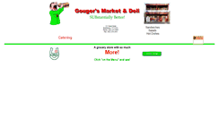 Desktop Screenshot of gougersmarket.com